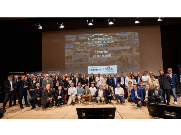 Laur&eacute;ats des Troph&eacute;es de la construction 2025.
