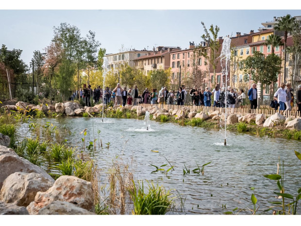 Nice promenade Paillon 