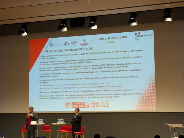 Colloque s&eacute;curit&eacute; incendie, le 27 novembre 2025 &agrave; SMABTP.