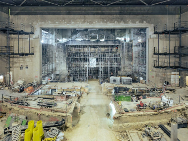 Chaillot Th&eacute;&acirc;tre national de la danse chantier salle Jean Vilar