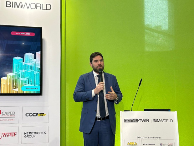 Vincent Jeanbrun, sur le salon BIM World