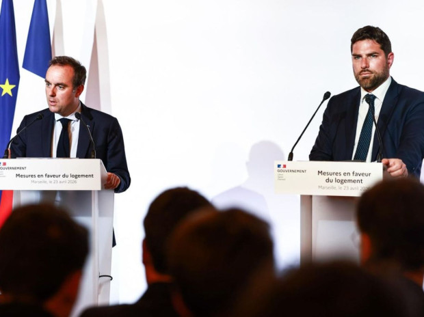 Lecornu et Jeanbrun &agrave; Marseille mesures en faveur du logement le 23 avril 2026