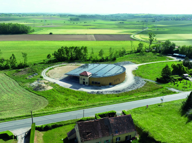 Chai du domaine Nebout dans l\'Allier