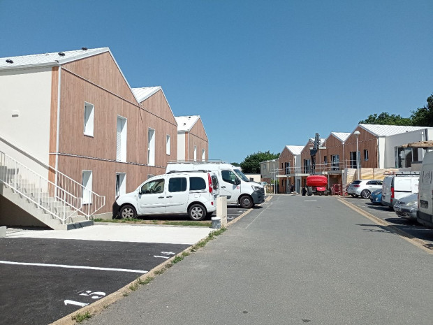 Chantier construction bois Amenatys Trecobat &agrave; Brest 