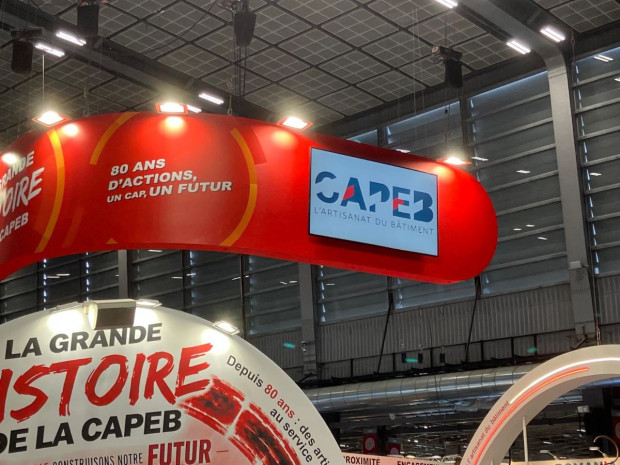 La Capeb a pr&eacute;sent&eacute; son nouveau logo &agrave; l\'occasion de Batimat 2026.