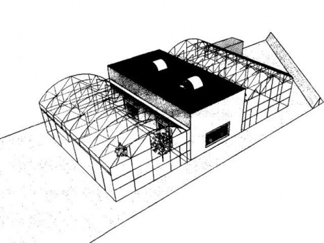 Plan maison conteneurs et serres