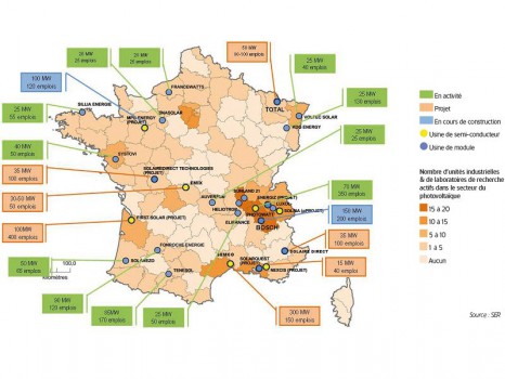 CArte France industrie solaire