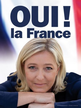 Affiche marine le pen 2012 