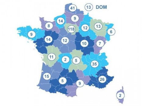 PNRU chantiers restants en juillet 2012