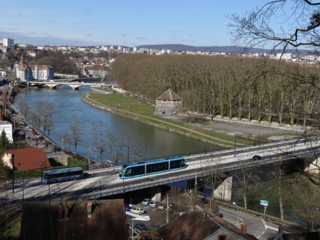 Inauguration du tramway de Besançon