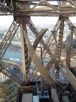 éolienne tour Eiffel