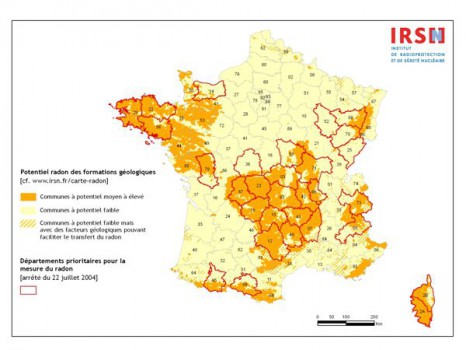 Carte radon