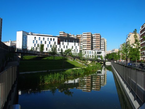 Nouvel écoquartier à la gare de Rungis