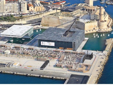 La Marina du Roucas Blanc rénovée site d\'accueil des épreuves de voile olympique pour la candidature des JO d\'été 2024