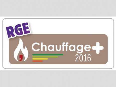 Logo chauffage +