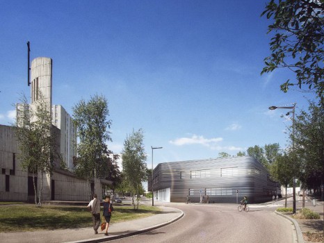 Le futur CFA à Rouen réalisé par l\'agence CBA Architecture