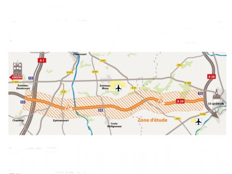 Plan de relance autoroutier : Sanef sur tous les fronts sur l\'A29 entre Amiens et Saint-Quentin (Hauts-de-France)
