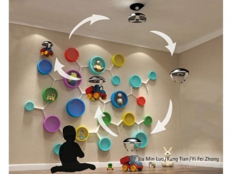 Projet "Cabi" : ranger la chambre d\'enfant en s\'amusant avec l\'aide de drones