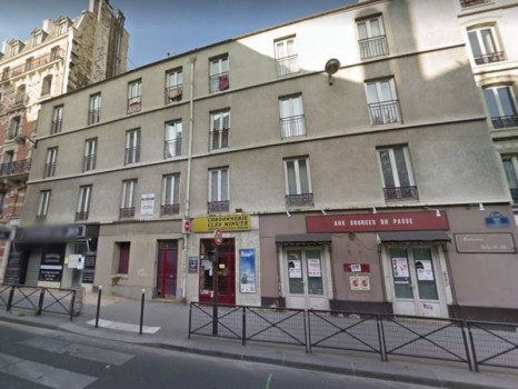 Le 222 rue de charenton avant les travaux, en 2015