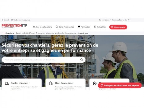 OPPBTP nouvelle plateforme