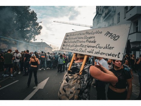 Berlin manifestation autoroute A100