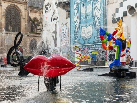 Fontaine Stravinsky Paris