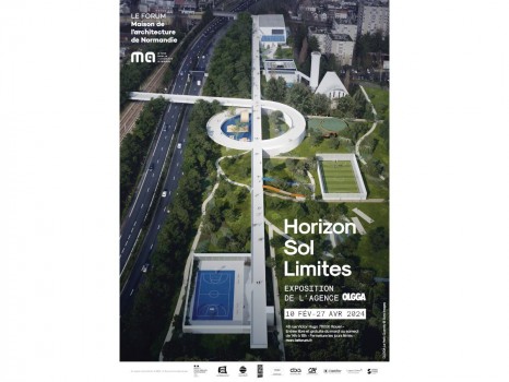 Exposition Horizon, sol, limites maison de l\'architecture de Normandie