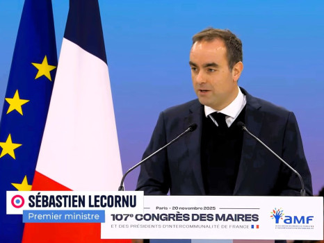 Sébastien Lecornu, discours de cloture du 107ème Congrès des maires de France le 20 novembre 2025