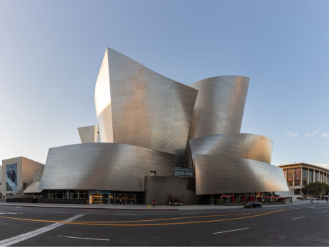 Walt Disney concert hall Frank Gehry