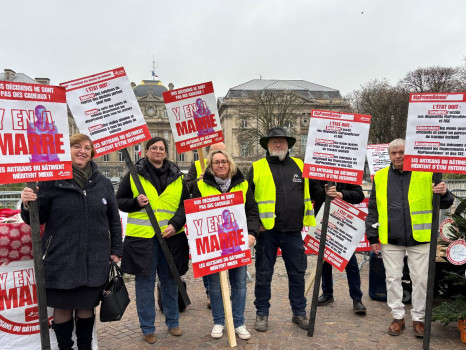 Manifestation Capeb &agrave; Lille le 17 d&eacute;cembre 2025