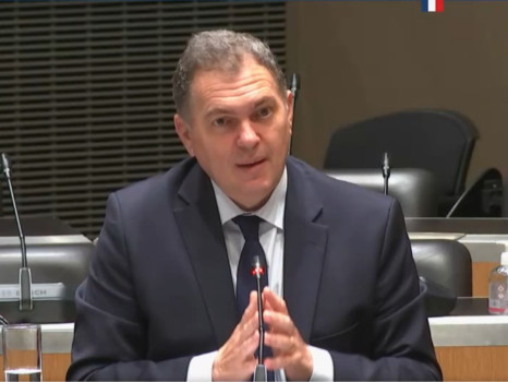  Philippe Tabarot, ministre des Transports, le 27 janvier 2026 &agrave; l\'Assembl&eacute;e nationale.