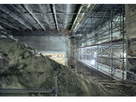 Chaillot Th&eacute;&acirc;tre national de la danse chantier salle Jean Vilar