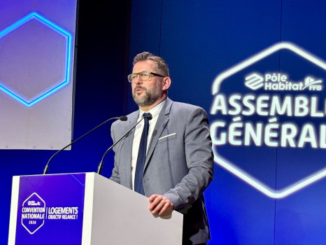 Laurent Beaugiraud pr&eacute;sident de P&ocirc;le Habitat FFB